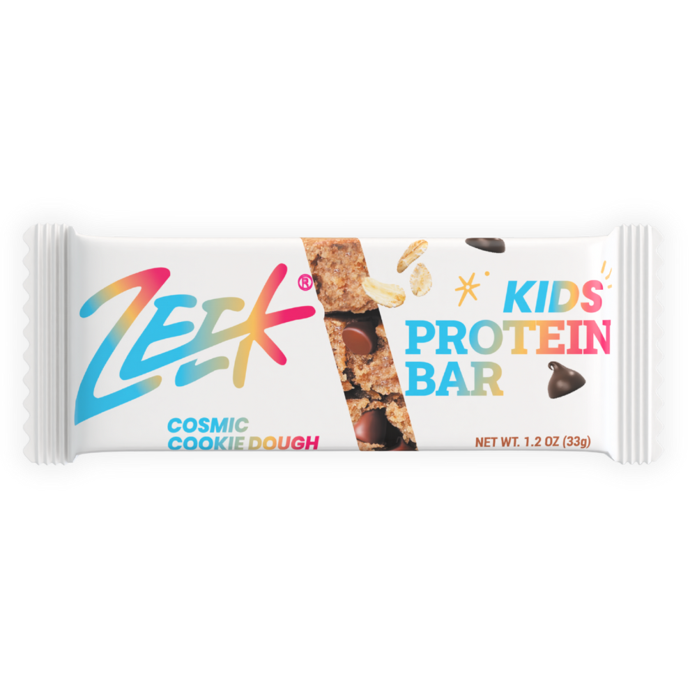 Zeek Kids Protein Bar - Cosmic Cookie Dough 12 CT – Zeek - Be