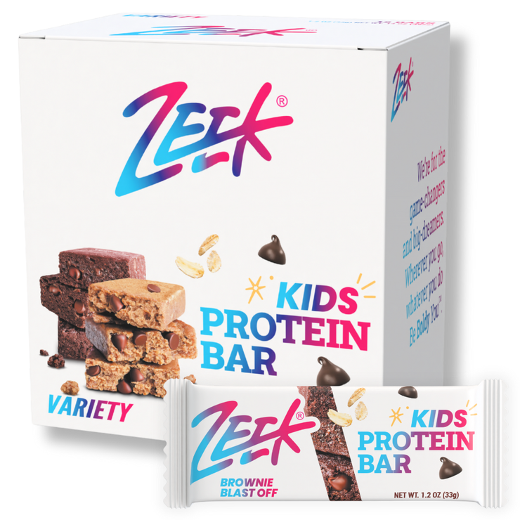 Zeek Kids Protein Bar - Variety 12 CT – Zeek - Be Boldly You